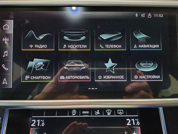Audi A7 II (4K) с пробегом 2021 года, цена 5 590 000 рублей, 65612 км, лифтбек, Автокод Объявления