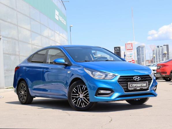 Hyundai Solaris II с пробегом 2018 года, цена 1 350 000 рублей, 100620 км, седан, Автокод Объявления