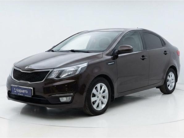 Kia Rio III Рестайлинг с пробегом 2016 года, цена 1 195 000 рублей, 121617 км, седан, Автокод Объявления