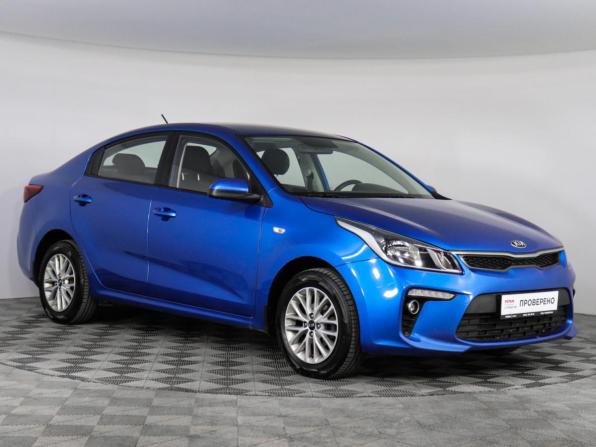 Kia Rio IV с пробегом 2018 года, цена 1 259 000 рублей, 187105 км, седан, Автокод Объявления