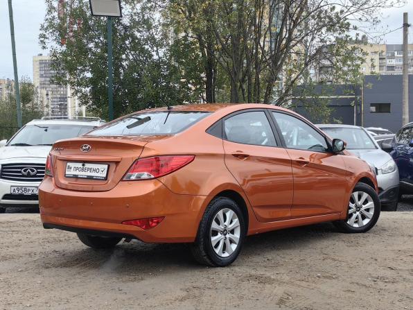 Hyundai Solaris I Рестайлинг с пробегом 2016 года, цена 849 000 рублей, 144000 км, седан, Автокод Объявления