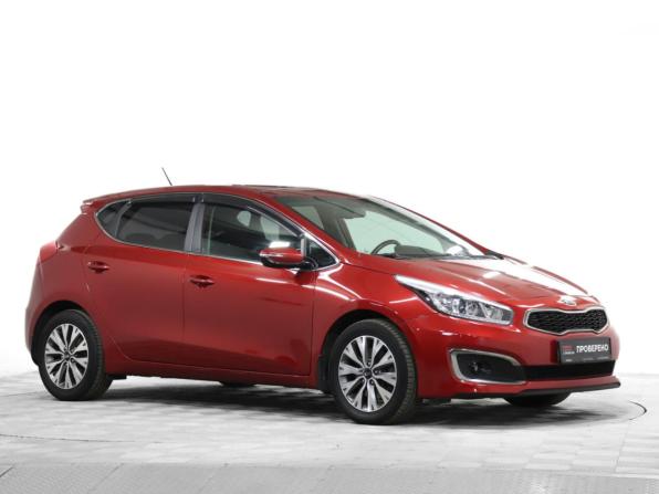 Kia Ceed II Рестайлинг с пробегом 2016 года, цена 1 249 000 рублей, 65404 км, хэтчбек, Автокод Объявления
