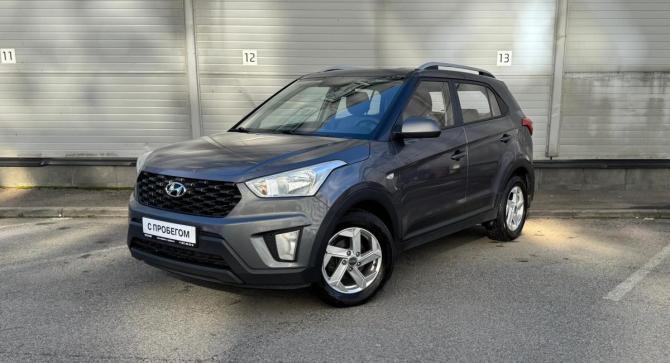 Hyundai Creta I Рестайлинг с пробегом 2021 года, цена 1 699 000 рублей, 123529 км, внедорожник, Автокод Объявления