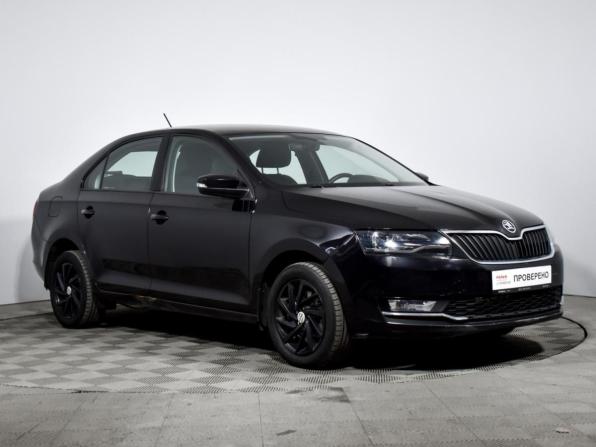 Skoda Rapid I Рестайлинг с пробегом 2017 года, цена 1 130 000 рублей, 104000 км, лифтбек, Автокод Объявления