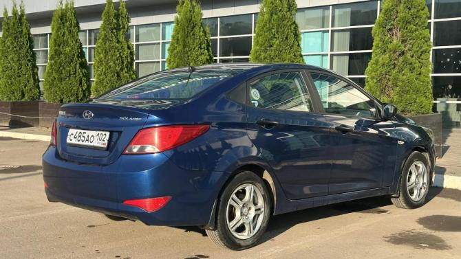 Hyundai Solaris I Рестайлинг с пробегом 2014 года, цена 870 000 рублей, 127042 км, седан, Автокод Объявления