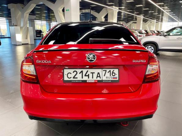 Skoda Rapid I Рестайлинг с пробегом 2019 года, цена 1 388 025 рублей, 124000 км, лифтбек, Автокод Объявления