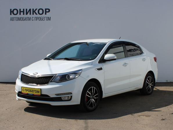 Kia Rio III Рестайлинг с пробегом 2016 года, цена 879 000 рублей, 186022 км, седан, Автокод Объявления