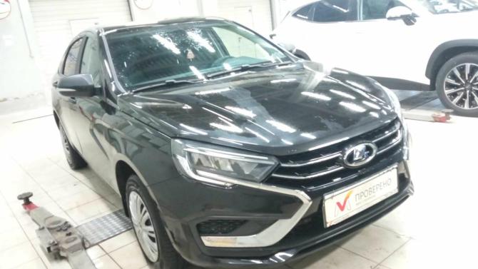 Lada (ВАЗ) Vesta I Рестайлинг (NG) с пробегом 2024 года, цена 1 259 000 рублей, 26639 км, седан, Автокод Объявления
