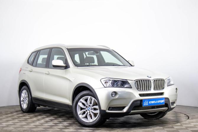 BMW X3 II (F25) с пробегом 2012 года, цена 1 349 000 рублей, 231589 км, внедорожник, Автокод Объявления