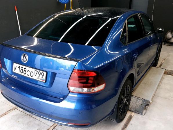 Volkswagen Polo V Рестайлинг с пробегом 2019 года, цена 1 240 000 рублей, 50232 км, седан, Автокод Объявления