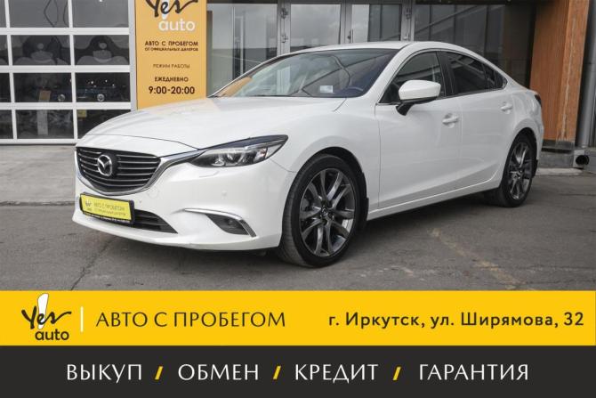 Mazda 6 III (GJ) Рестайлинг с пробегом 2017 года, цена 1 848 000 рублей, 91000 км, седан, Автокод Объявления