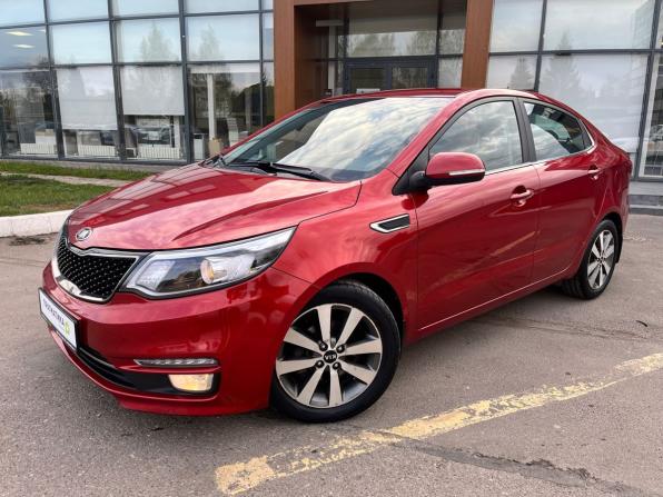 Kia Rio III Рестайлинг с пробегом 2016 года, цена 1 300 000 рублей, 83840 км, седан, Автокод Объявления