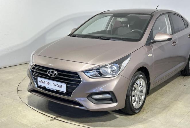 Hyundai Solaris II с пробегом 2018 года, цена 1 350 000 рублей, 103679 км, седан, Автокод Объявления