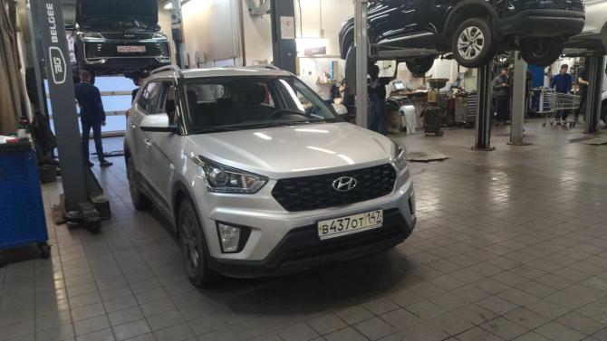 Hyundai Creta I с пробегом 2020 года, цена 1 699 000 рублей, 112983 км, внедорожник, Автокод Объявления