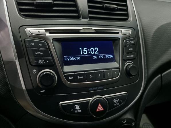 Hyundai Solaris I Рестайлинг с пробегом 2015 года, цена 1 080 000 рублей, 117410 км, хэтчбек, Автокод Объявления