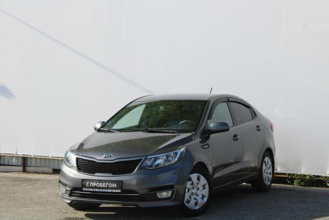 Kia Rio III Рестайлинг с пробегом 2017 года, цена 1 100 000 рублей, 119000 км, седан, Автокод Объявления