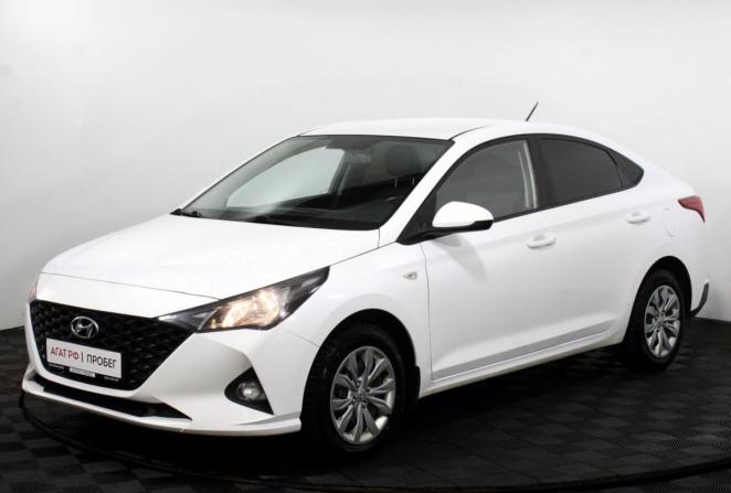 Hyundai Solaris II Рестайлинг с пробегом 2021 года, цена 1 600 000 рублей, 98409 км, седан, Автокод Объявления