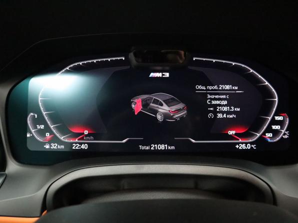 BMW M3 VI (G80) с пробегом 2022 года, цена 9 700 000 рублей, 36350 км, седан, Автокод Объявления