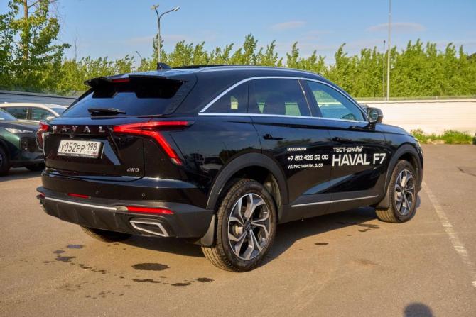 Haval F7 II с пробегом 2025 года, цена 3 150 000 рублей, 4000 км, внедорожник, Автокод Объявления