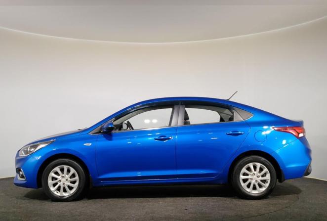 Hyundai Solaris II с пробегом 2018 года, цена 1 250 000 рублей, 123103 км, седан, Автокод Объявления