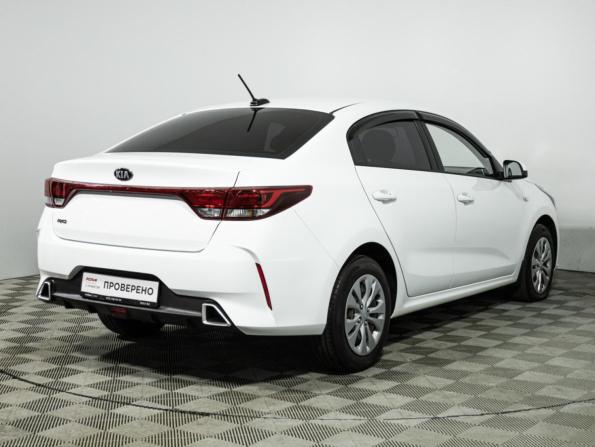 Kia Rio IV Рестайлинг с пробегом 2020 года, цена 1 590 000 рублей, 57440 км, седан, Автокод Объявления