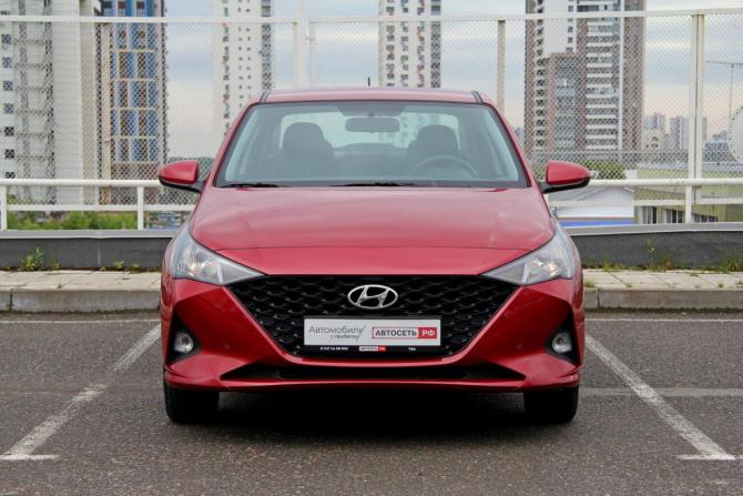 Hyundai Solaris II Рестайлинг с пробегом 2021 года, цена 1 581 600 рублей, 47713 км, седан, Автокод Объявления