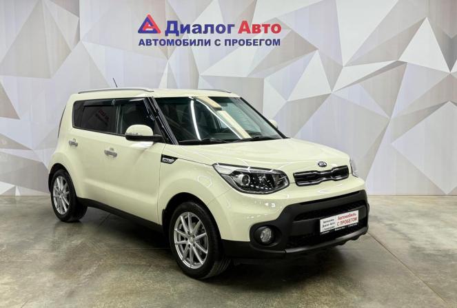 Kia Soul II Рестайлинг с пробегом 2017 года, цена 1 650 000 рублей, 58550 км, хэтчбек, Автокод Объявления