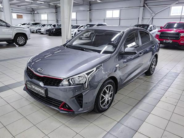 Kia Rio IV Рестайлинг с пробегом 2021 года, цена 1 600 000 рублей, 58187 км, седан, Автокод Объявления