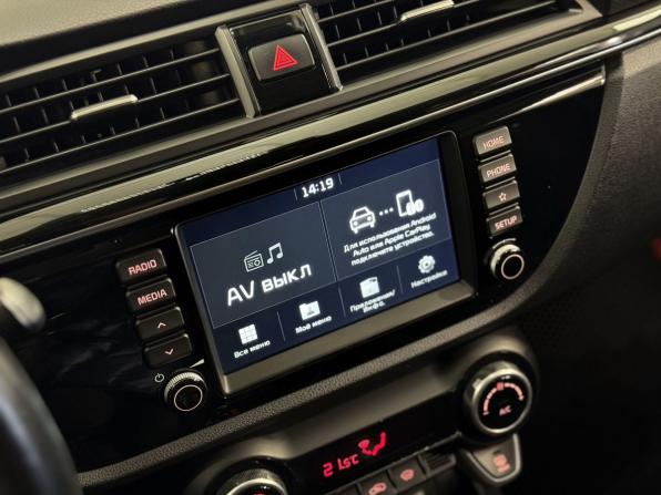 Kia Rio IV с пробегом 2017 года, цена 1 350 000 рублей, 115090 км, седан, Автокод Объявления