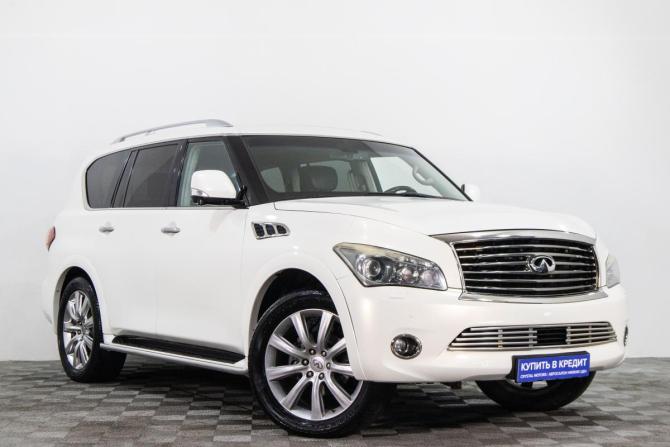 Infiniti QX56 II с пробегом 2013 года, цена 2 809 000 рублей, 175500 км, внедорожник, Автокод Объявления