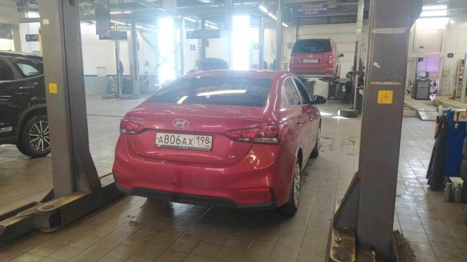 Hyundai Solaris II с пробегом 2017 года, цена 1 260 000 рублей, 111223 км, седан, Автокод Объявления