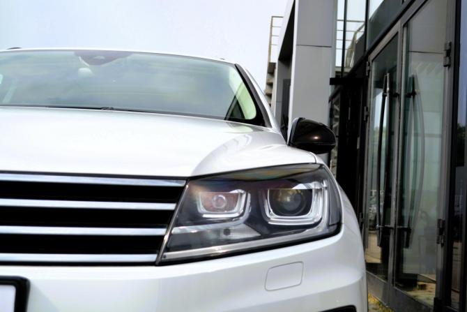 Volkswagen Touareg II Рестайлинг с пробегом 2018 года, цена 4 100 000 рублей, 61078 км, внедорожник, Автокод Объявления