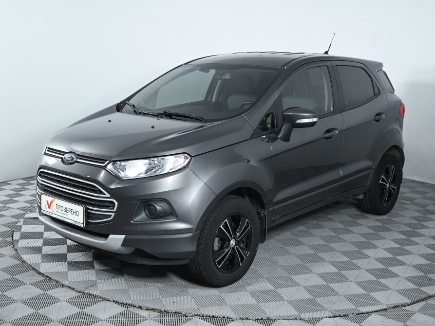 Купить экоспорт с пробегом. Ford ECOSPORT серый.