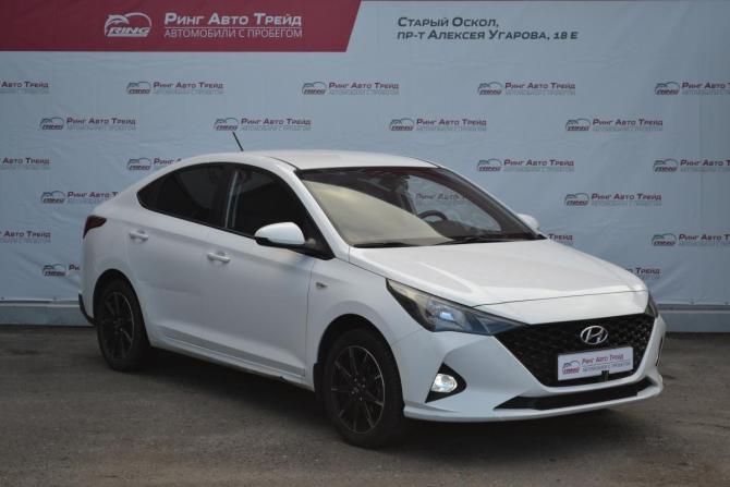 Hyundai Solaris II Рестайлинг с пробегом 2021 года, цена 1 650 000 рублей, 118338 км, седан, Автокод Объявления