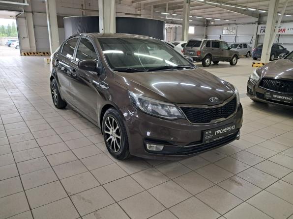 Kia Rio III Рестайлинг с пробегом 2017 года, цена 1 220 000 рублей, 145100 км, седан, Автокод Объявления