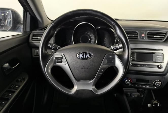 Kia Rio III Рестайлинг с пробегом 2016 года, цена 1 255 000 рублей, 107190 км, седан, Автокод Объявления