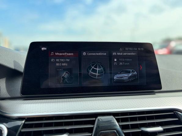 BMW 5 серии VII (G30/G31/G38) с пробегом 2019 года, цена 2 855 000 рублей, 201494 км, седан, Автокод Объявления