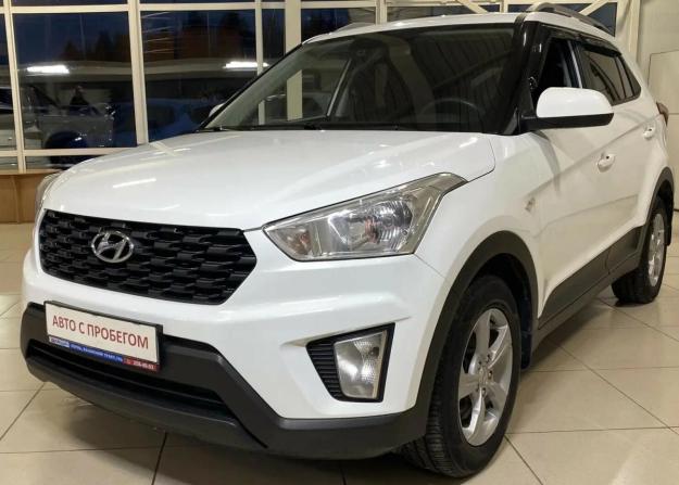 Hyundai Creta I Рестайлинг с пробегом 2021 года, цена 1 965 000 рублей, 63200 км, внедорожник, Автокод Объявления