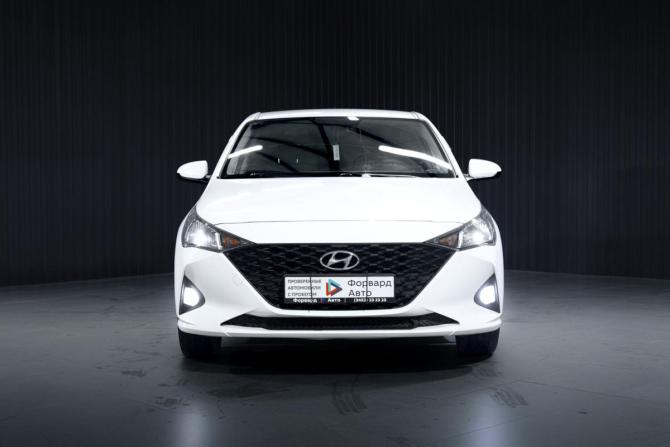 Hyundai Solaris II Рестайлинг с пробегом 2020 года, цена 1 370 000 рублей, 75609 км, седан, Автокод Объявления