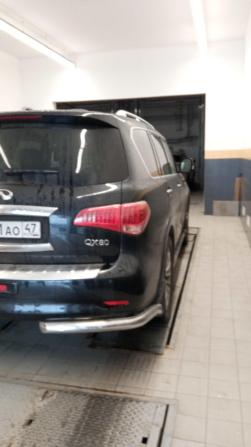 Infiniti QX80 I Рестайлинг с пробегом 2016 года, цена 2 449 000 рублей, 183570 км, внедорожник, Автокод Объявления