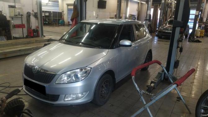 Skoda Fabia II Рестайлинг