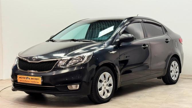 Kia Rio III Рестайлинг с пробегом 2016 года, цена 825 000 рублей, 204048 км, седан, Автокод Объявления