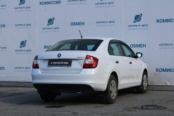 Skoda Rapid I с пробегом 2014 года, цена 1 095 000 рублей, 69000 км, лифтбек, Автокод Объявления