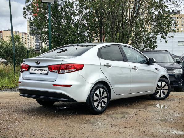 Kia Rio III Рестайлинг с пробегом 2015 года, цена 989 000 рублей, 114000 км, седан, Автокод Объявления