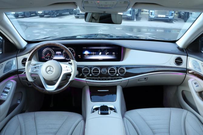 Mercedes-Benz S-Класс VI (W222 C217) Рестайлинг с пробегом 2017 года, цена 4 399 000 рублей, 119286 км, седан, Автокод Объявления