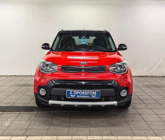 Kia Soul II Рестайлинг с пробегом 2018 года, цена 1 250 000 рублей, 141757 км, хэтчбек, Автокод Объявления