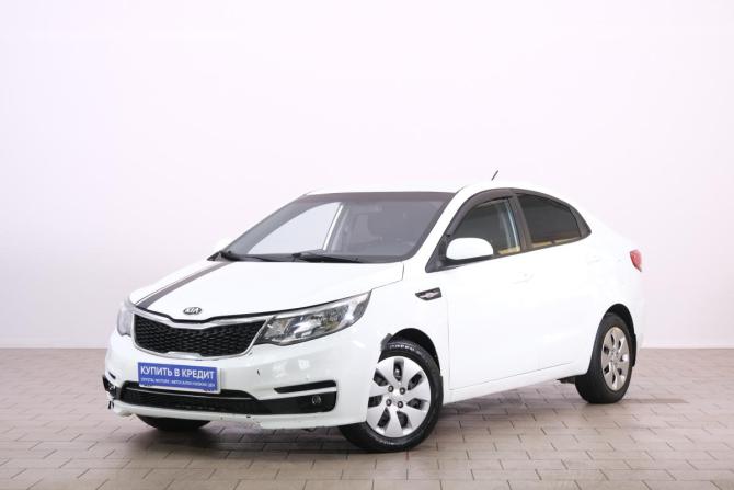 Kia Rio III Рестайлинг с пробегом 2016 года, цена 999 000 рублей, 141500 км, седан, Автокод Объявления