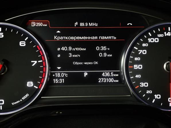 Audi A8 III (D4) Рестайлинг с пробегом 2015 года, цена 1 819 000 рублей, 273097 км, седан, Автокод Объявления