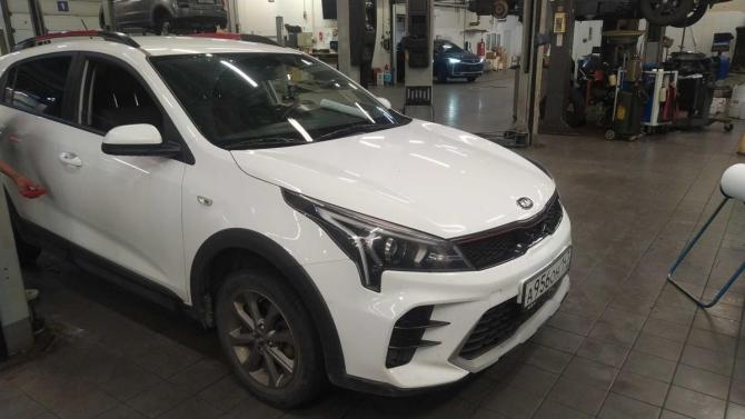 Kia Rio IV Рестайлинг с пробегом 2021 года, цена 1 680 000 рублей, 80541 км, хэтчбек, Автокод Объявления