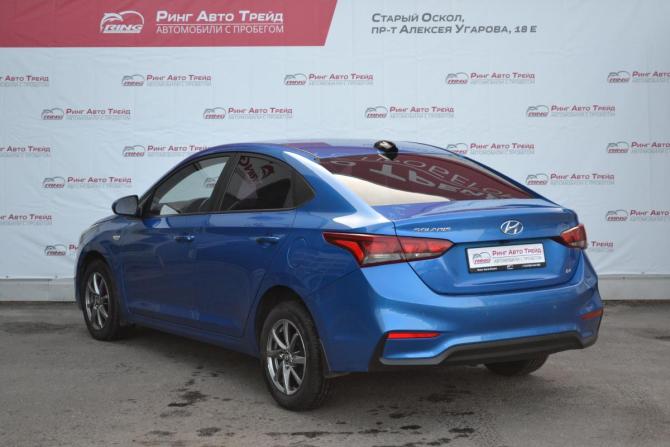 Hyundai Solaris II с пробегом 2017 года, цена 1 290 000 рублей, 188350 км, седан, Автокод Объявления